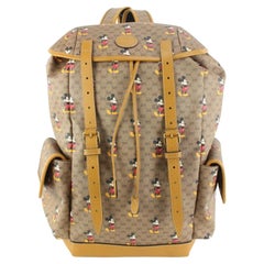 Gucci X DISNEY Mini GG Supreme Monogram Mickey Mouse Medium Backpack 84gk513