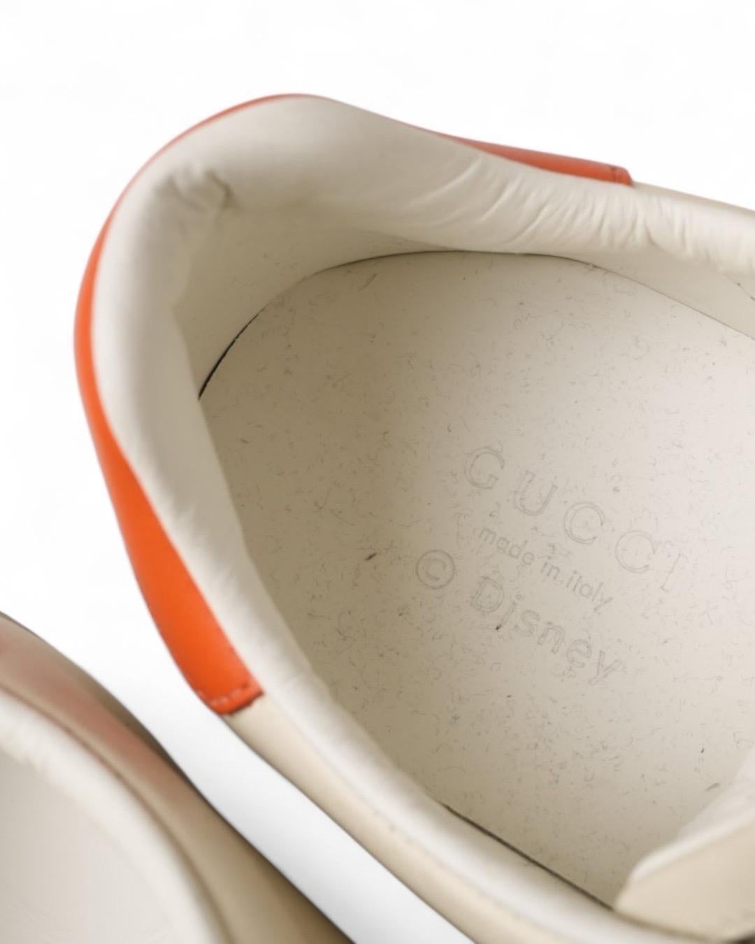 Gucci X Disney Sneakers Ace Topolino Avorio in vendita 5
