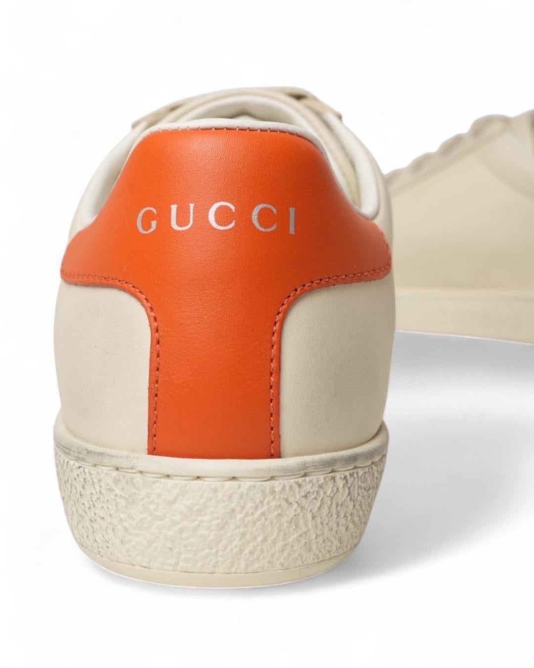 Gucci X Disney Sneakers Ace Topolino Avorio in vendita 1