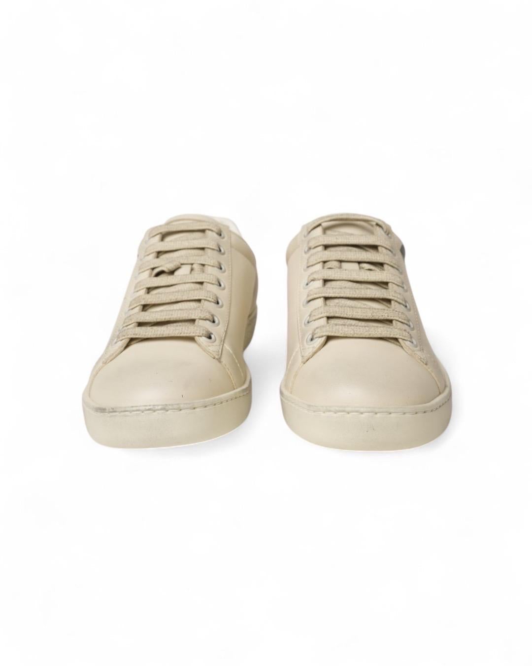 Gucci X Disney Sneakers Ace Topolino Avorio in vendita 3