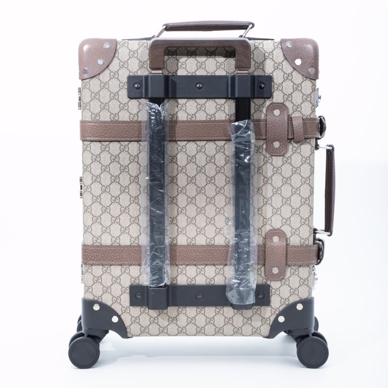 Gucci x Globe Trotter GG Supreme Medium Suitcase - Neutrals Luggage and  Travel, Handbags - GUC1368466