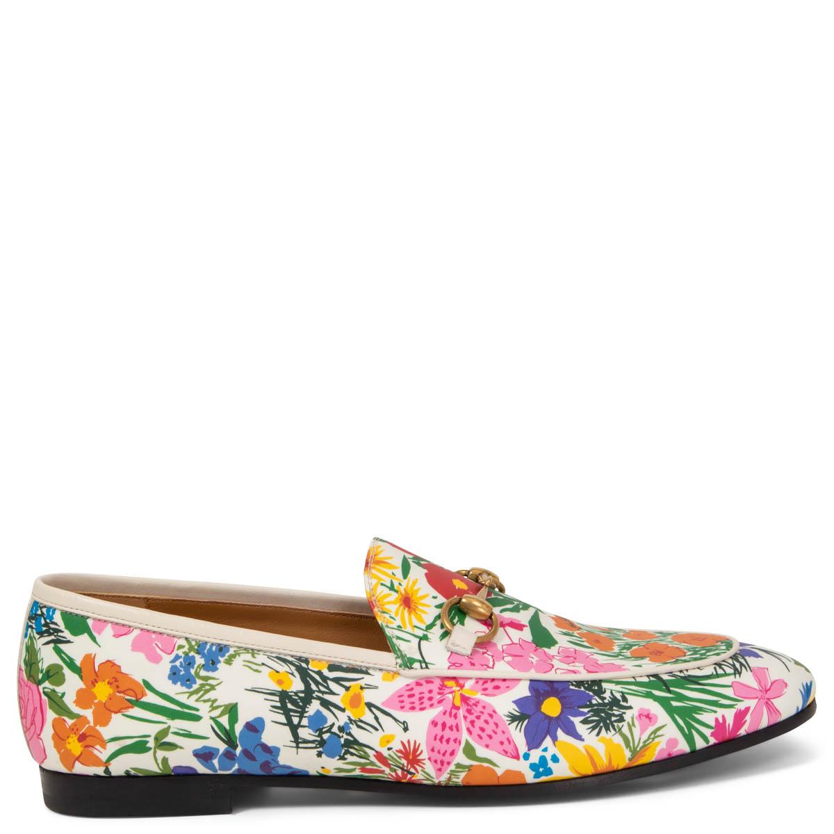 Gucci floral sale print loafers