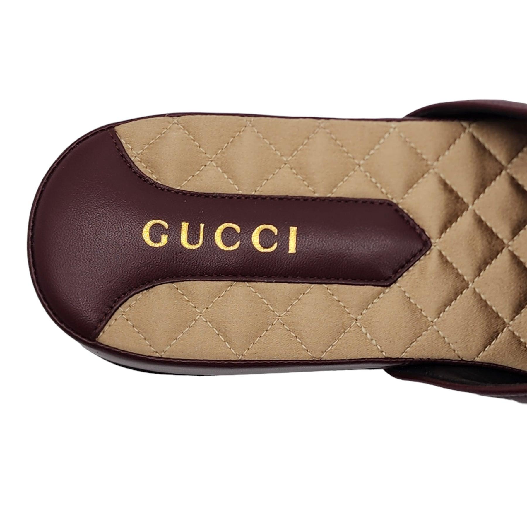 Gucci x SF Giants Leather Loafers In New Condition For Sale In Los Angeles, CA