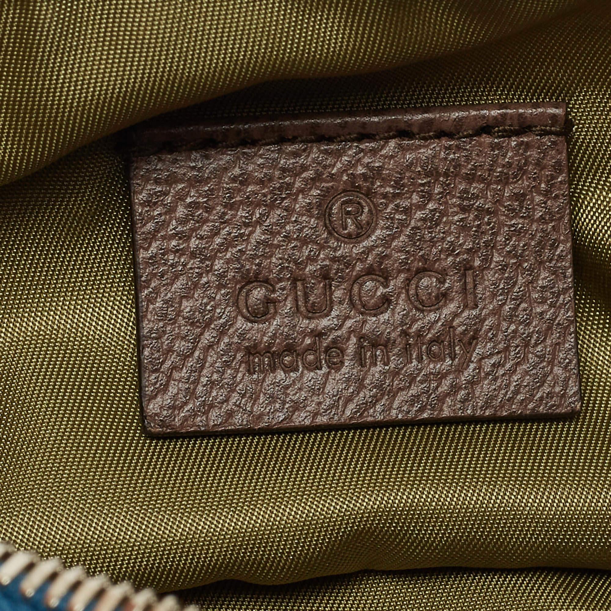 Women's Gucci x The North Face Multicolor Printed Nylon Belt Bag
