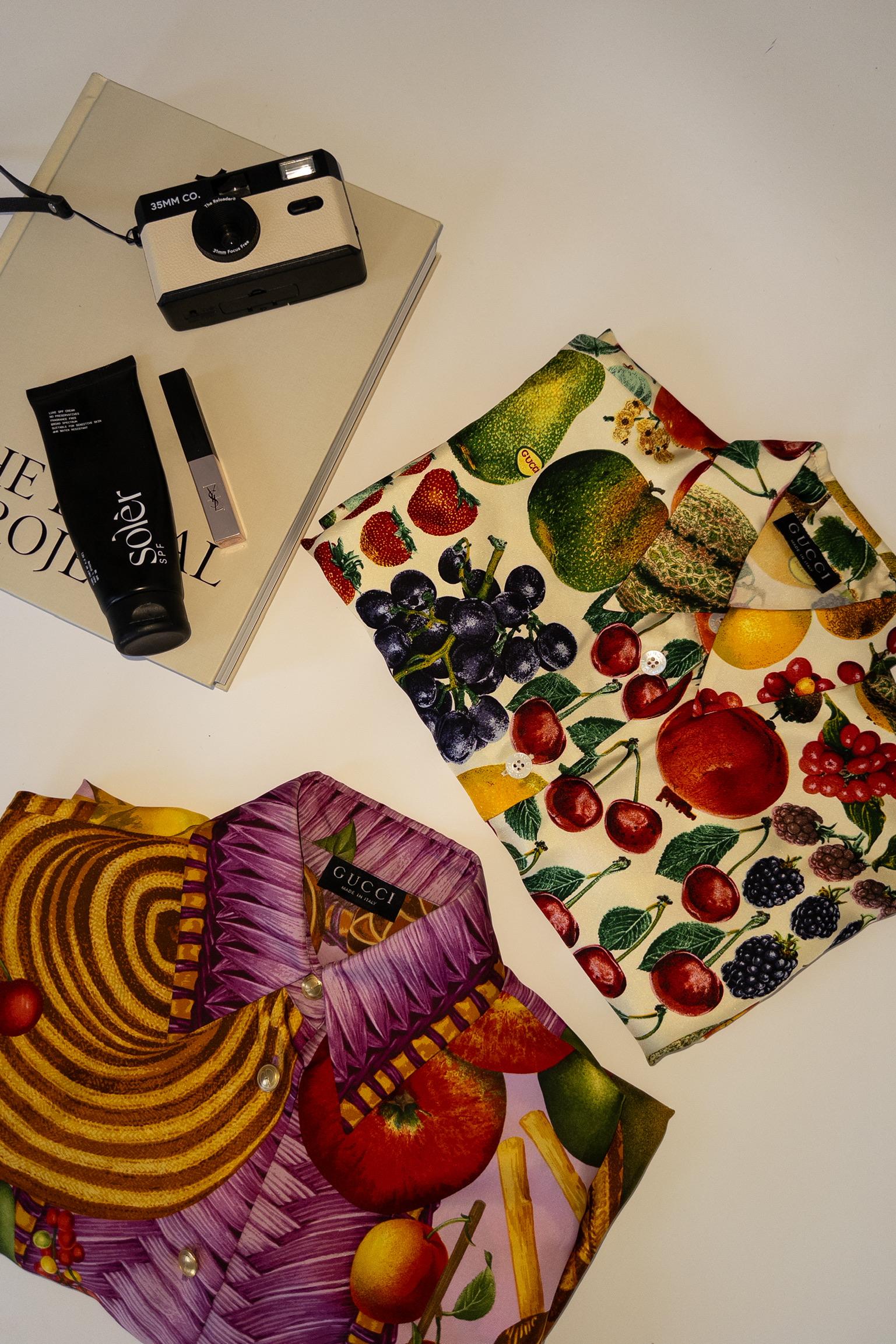 Gucci x Tom Ford 1996 Vintage Fruit Shirt 5