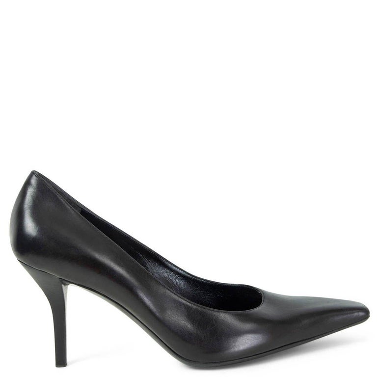 GUCCI x TOM FORD black leather Square Toe Pumps Shoes 41 C For Sale at  1stDibs