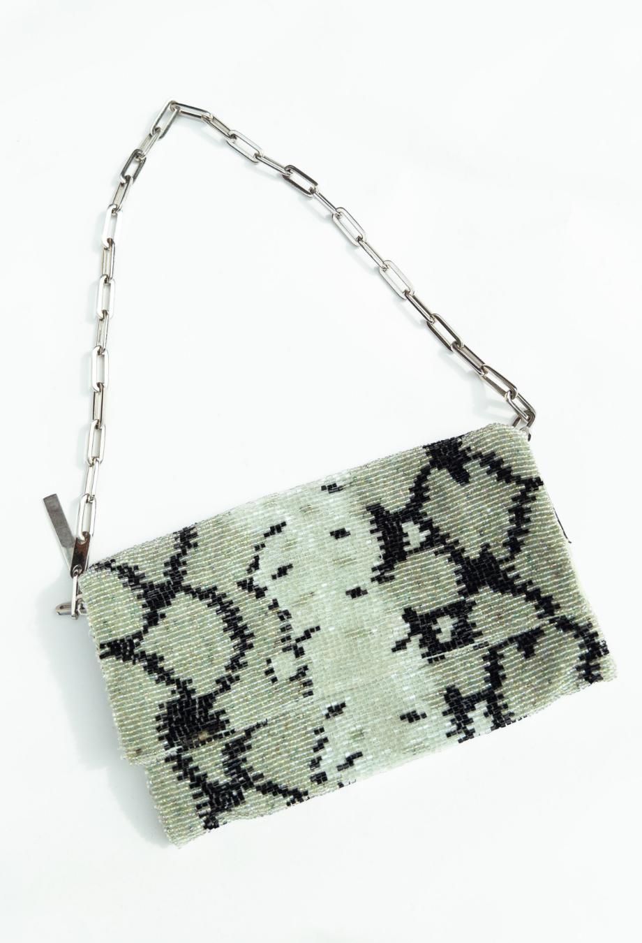 da uomo o donna Gucci x Tom Ford Era Campaign S/S 2000 Beaded Snake Bag in vendita