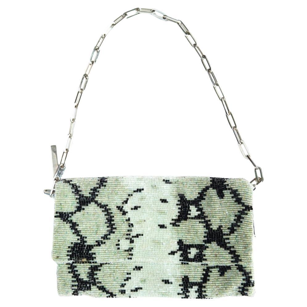 Gucci x Tom Ford Era Campaign S/S 2000 Beaded Snake Bag in vendita