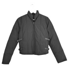 Gucci x Tom Ford Autunno 1999 Giacca Puffer con cinturino Bondage