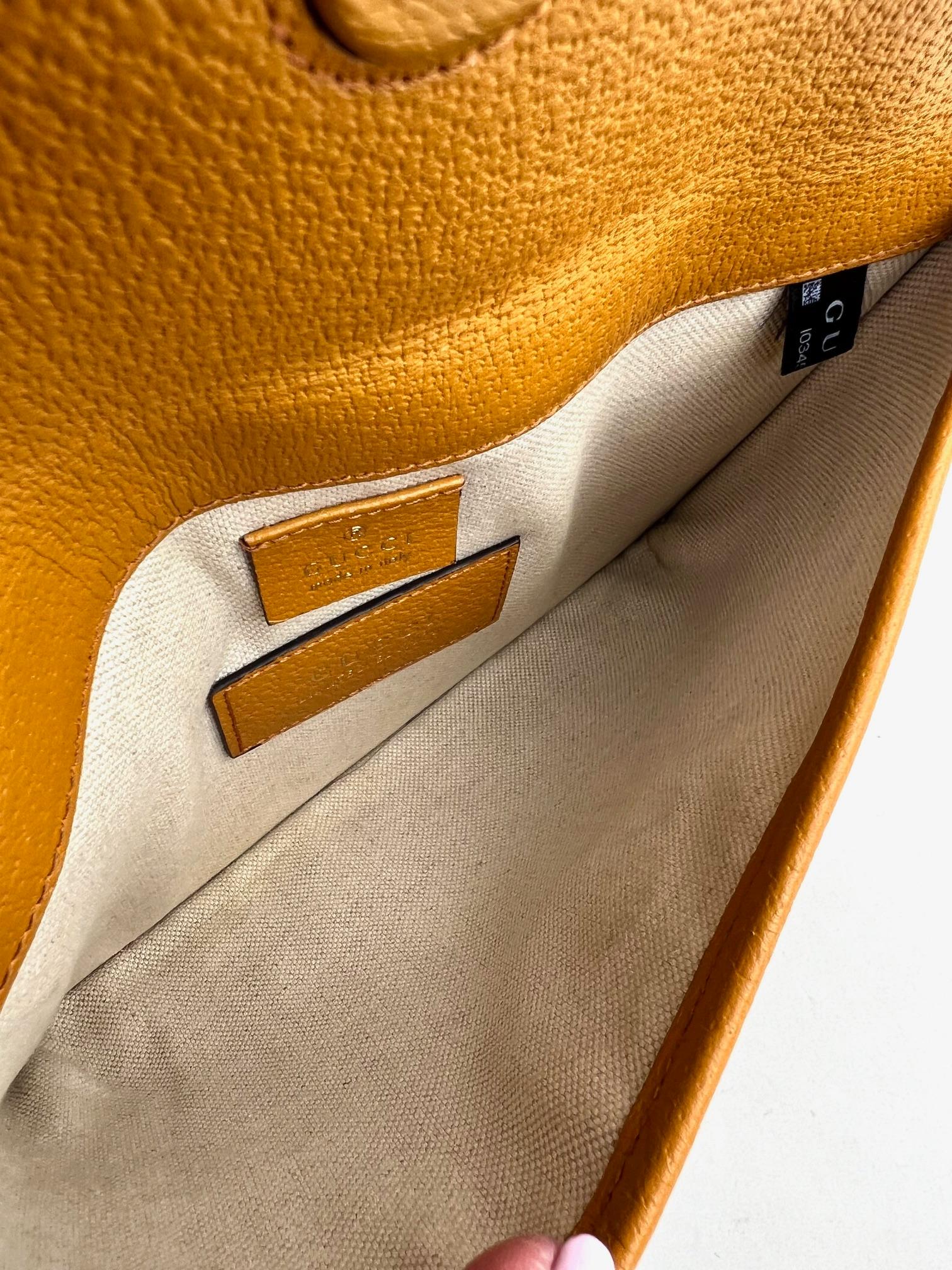 Gucci XKai GG Supreme Slim Vintage Sun Oil Bear Belt Sling Bag For Sale 3