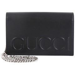 Gucci XL Chain Shoulder Bag Leather Mini
