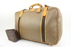 Gucci XL Micro GG Web Anzugcase Soft Trunk Luggage 22g321s