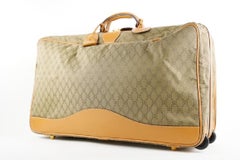 Gucci XL Monogram GG Rolling Suitcase Trolley Luggage 259ggs216