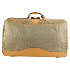 Gucci XL Monogram GG Rolling Suitcase Trolley Gepäckstück 259ggs216