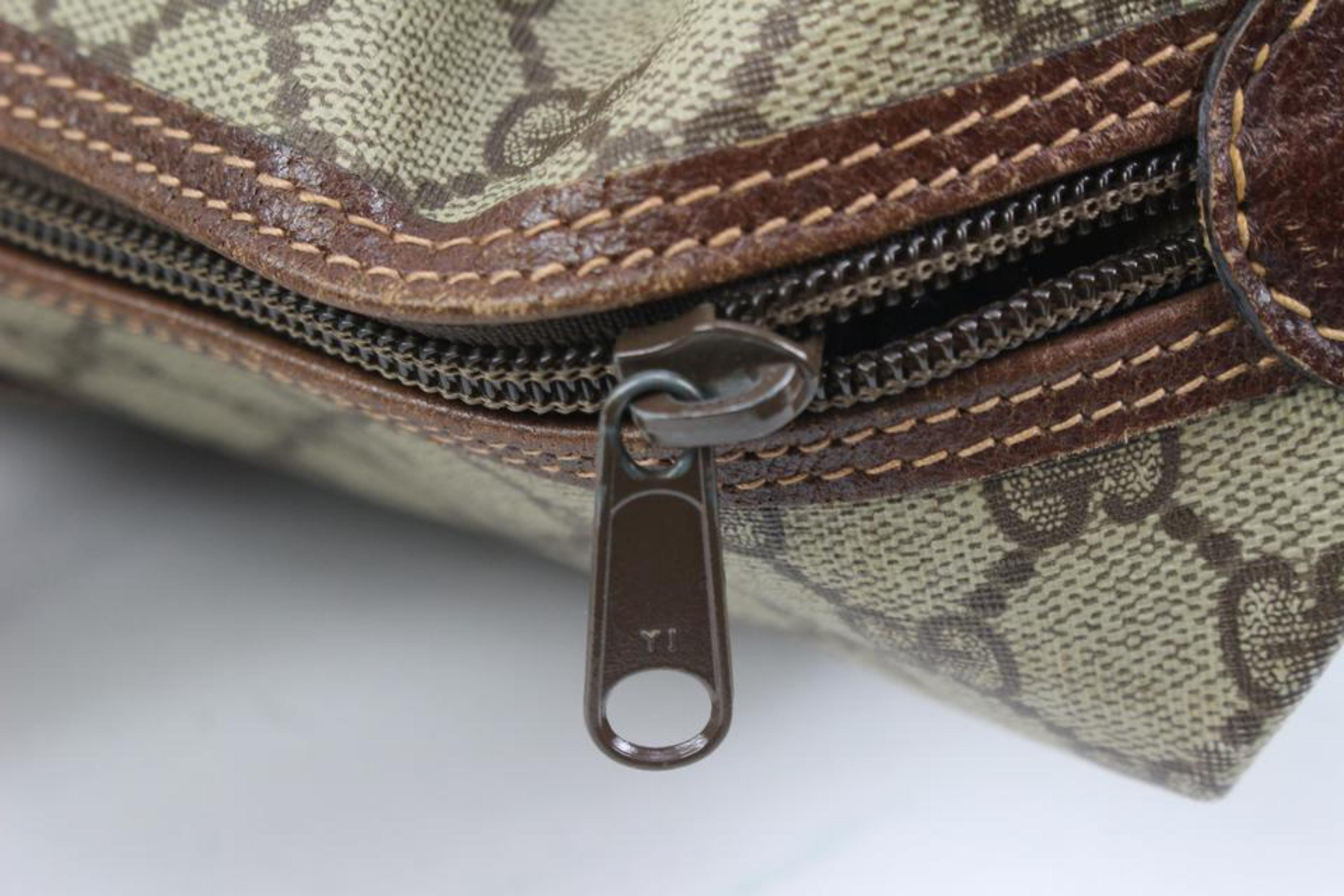 Gucci XL Supreme GG Monogram Web Travel Tote Upcycle Ready s329g12 5