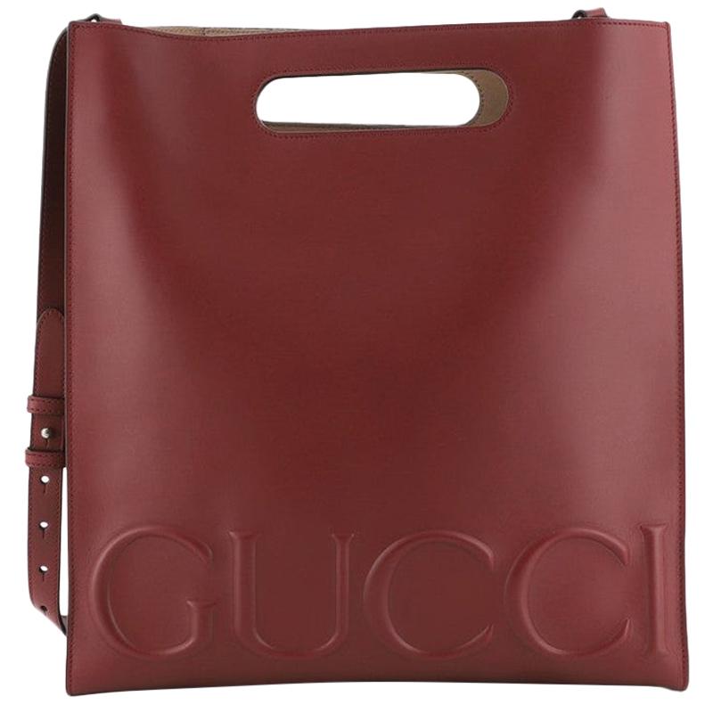 Gucci XL Tote Leather Large at 1stDibs