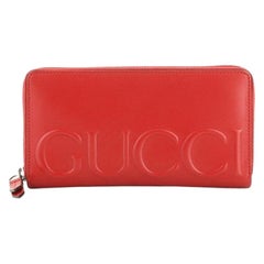Gucci XL Zip Around Wallet Leather