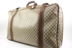 Gucci XXL Supreme Web Gepäckkoffer Soft Trunk Anzugcase 28g31s