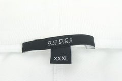 Gucci XXXL White Web Track Pants Jersey Sweat Pants Joggers 120g22