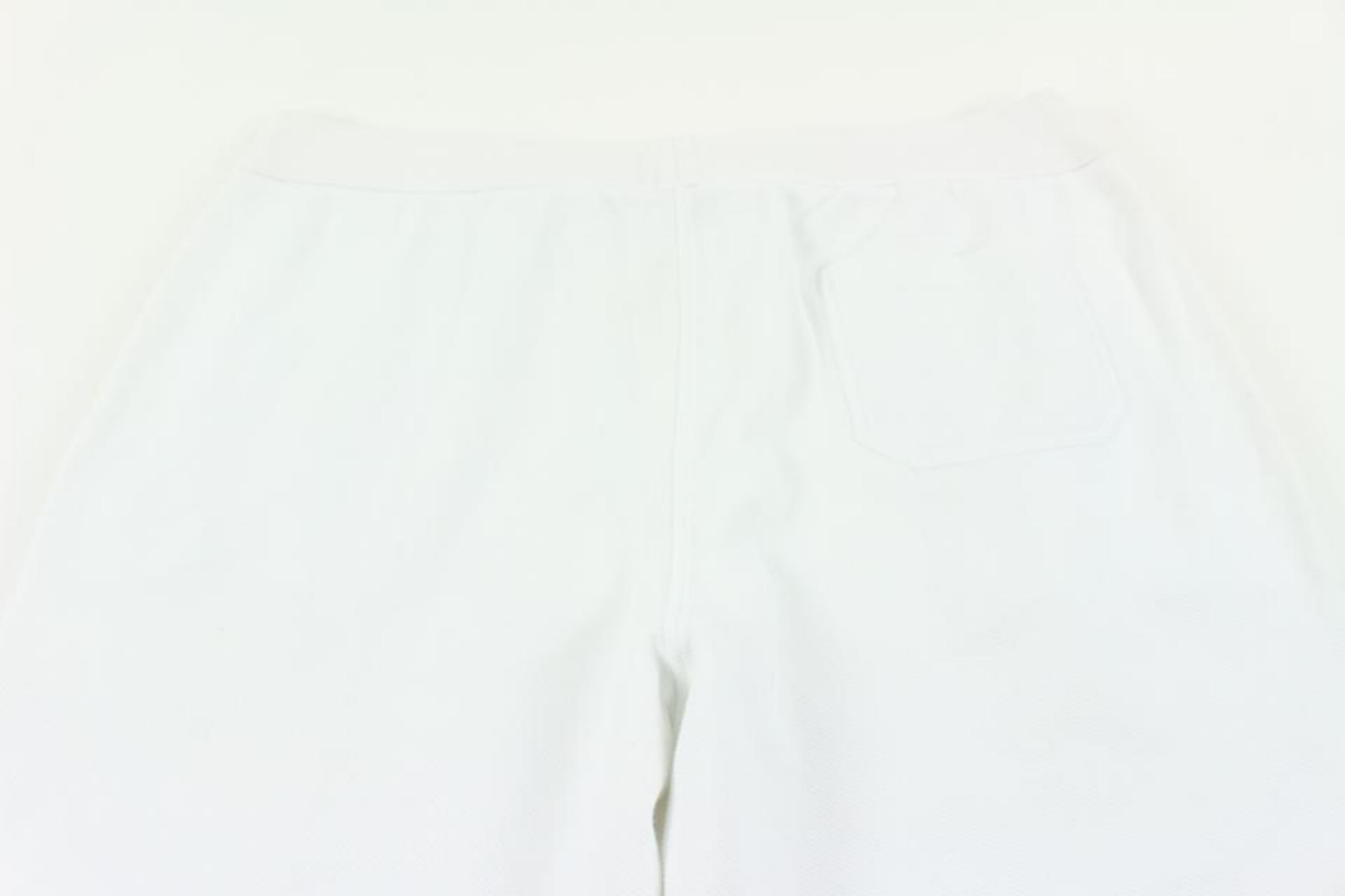 Women's or Men's Gucci XXXL White Web Track Pants Jersey Sweat Pants Joggers 120g22 For Sale