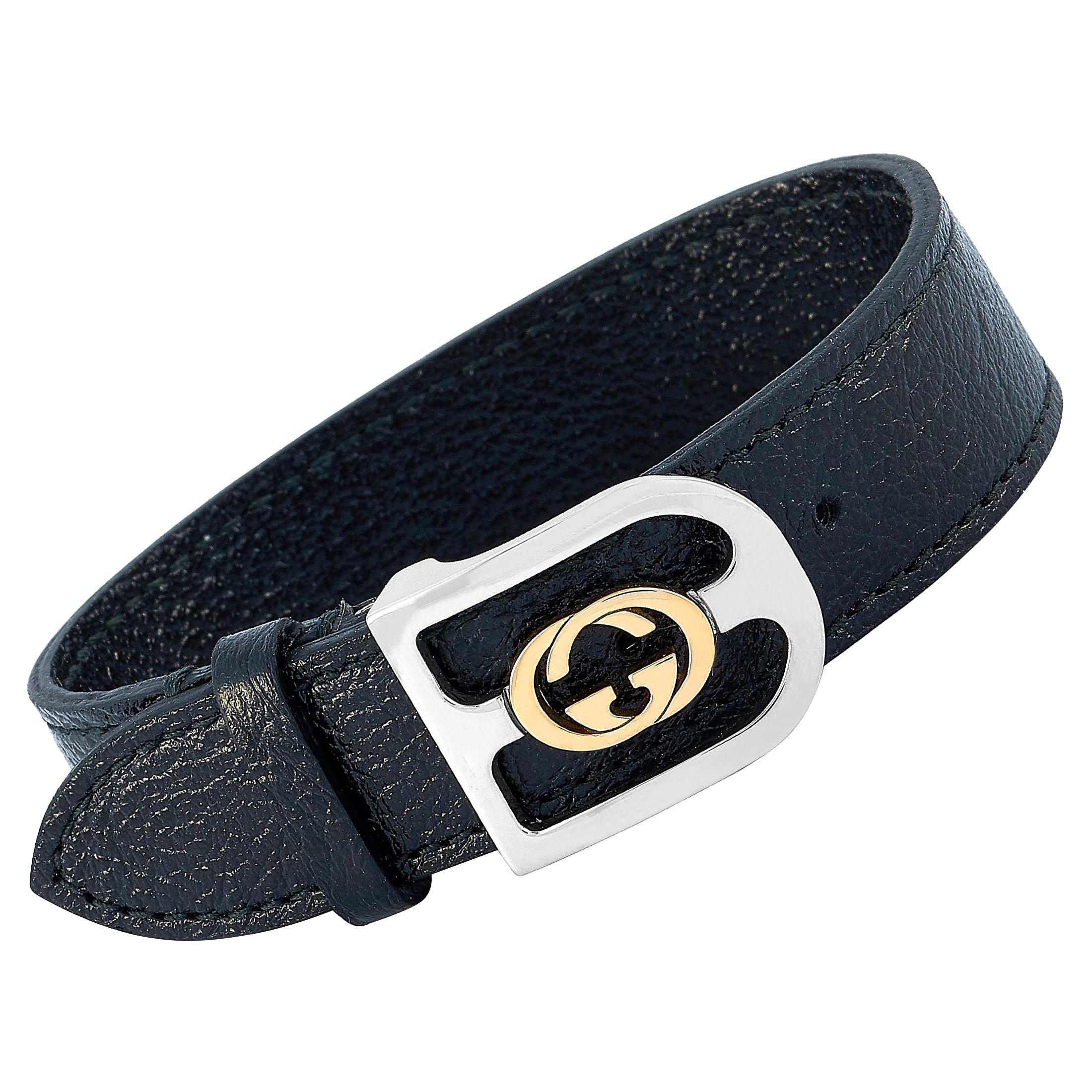 GC Black Stainless Steel Bracelet main image 1
