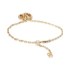 Gucci Yellow Gold  GG Marmont Charm Bracelet