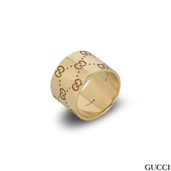 Gucci Yellow Gold Icon Ring