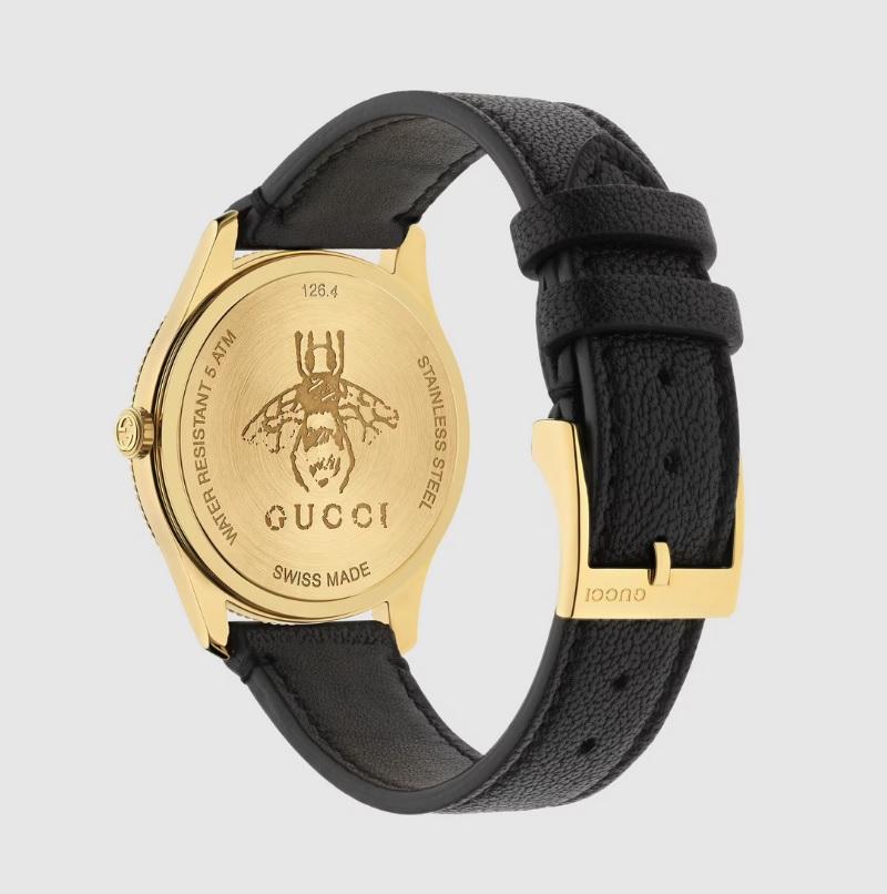 gucci bee watch gold