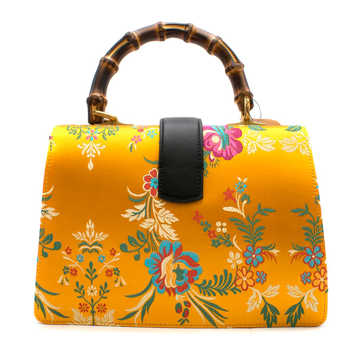 gucci bag with yellow handle