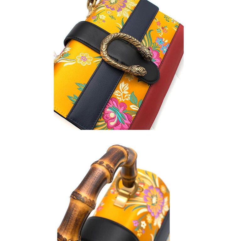 gucci yellow dionysus bag