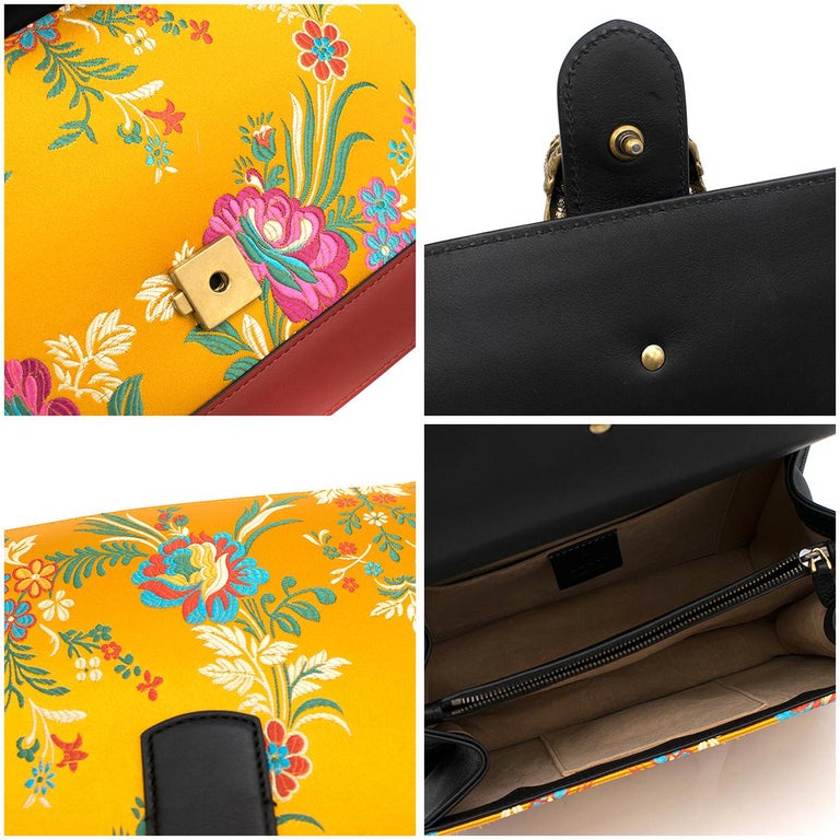 gucci yellow dionysus bag
