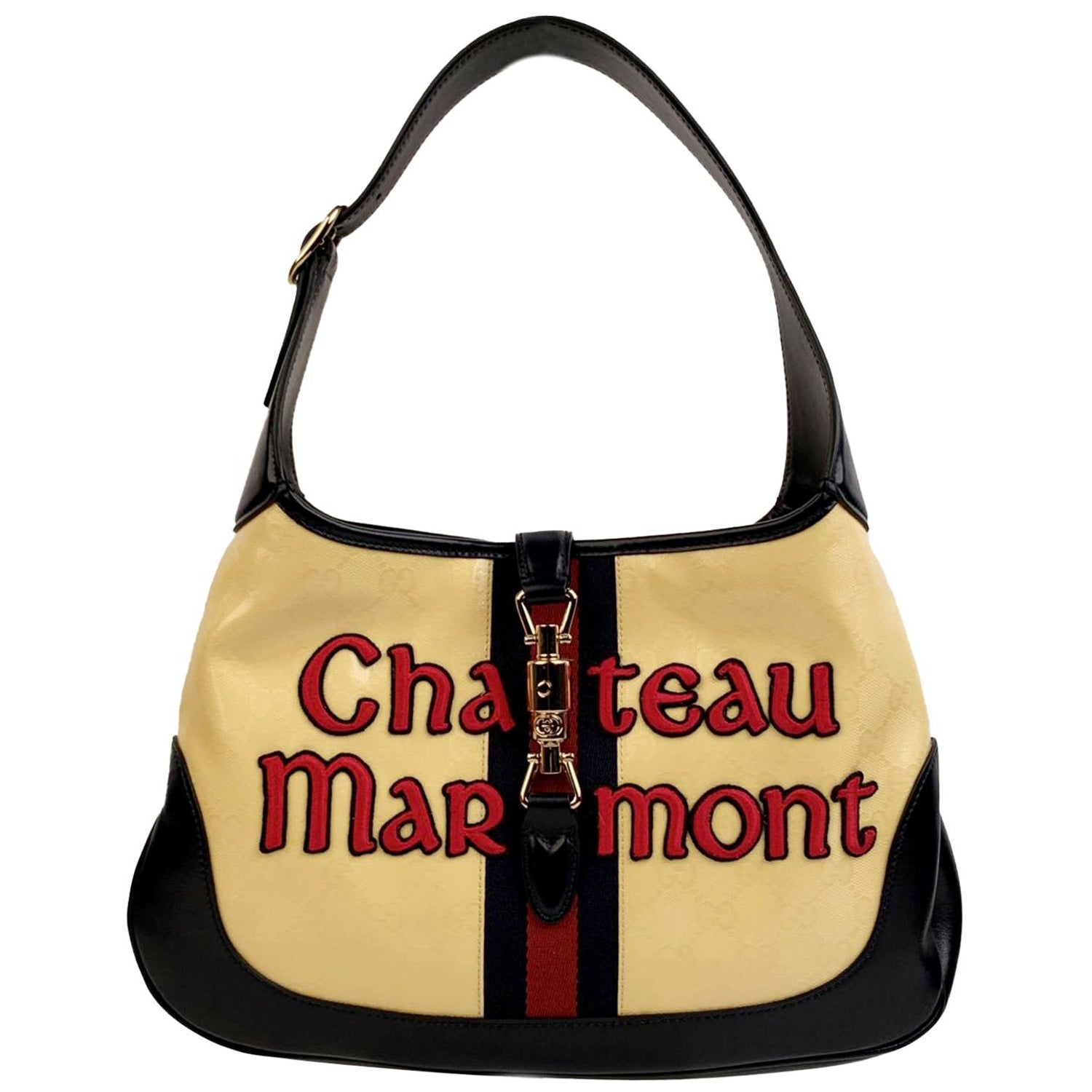Gucci Yellow Monogram Jackie Chateau Marmont Medium Hobo Bag at 1stDibs | chateau  marmont gucci bag, chateau marmont bag, chateau marmont purse
