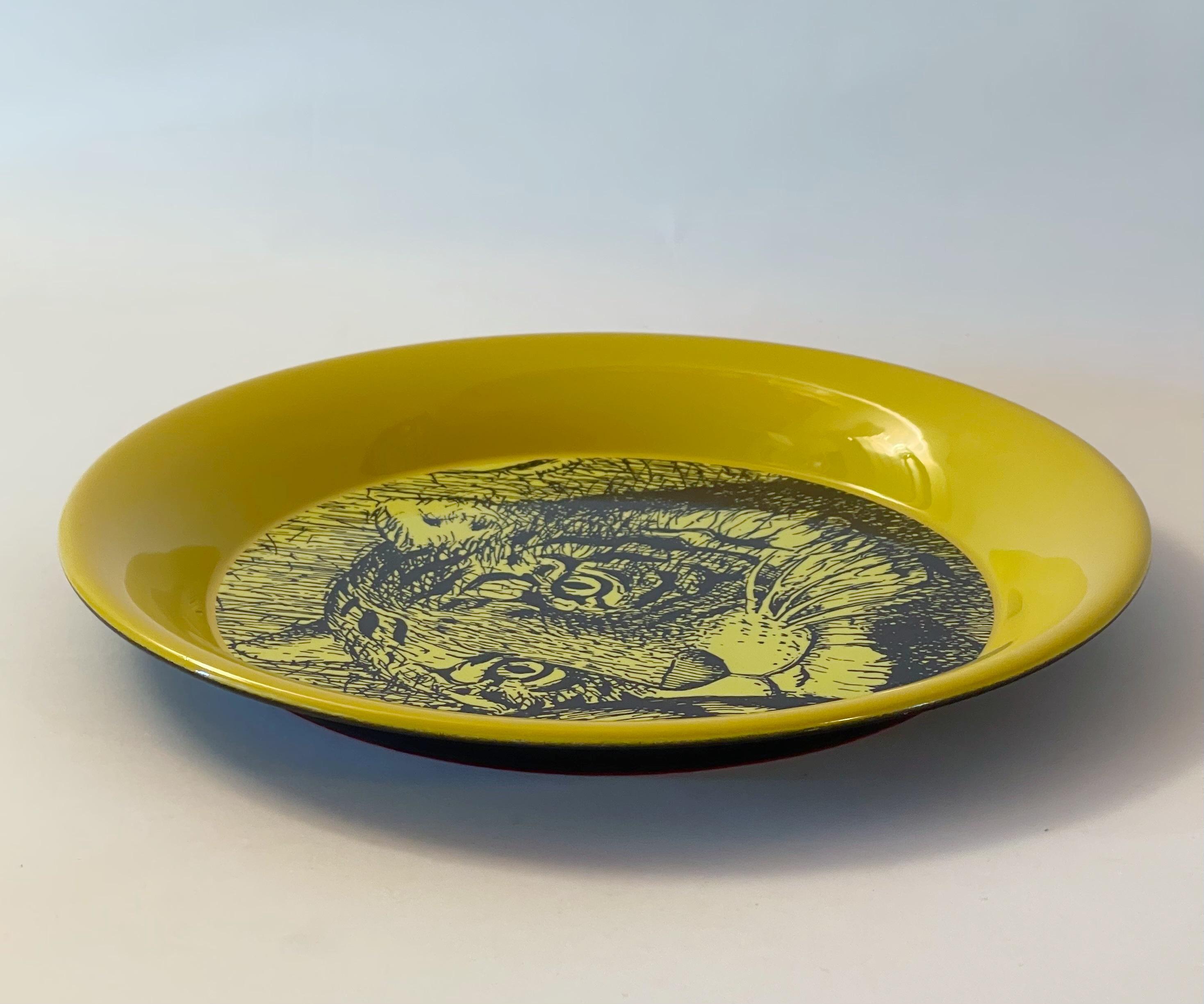 Plateau tigré jaune Gucci sans boîte Excellent état - En vente à Los Angeles, CA