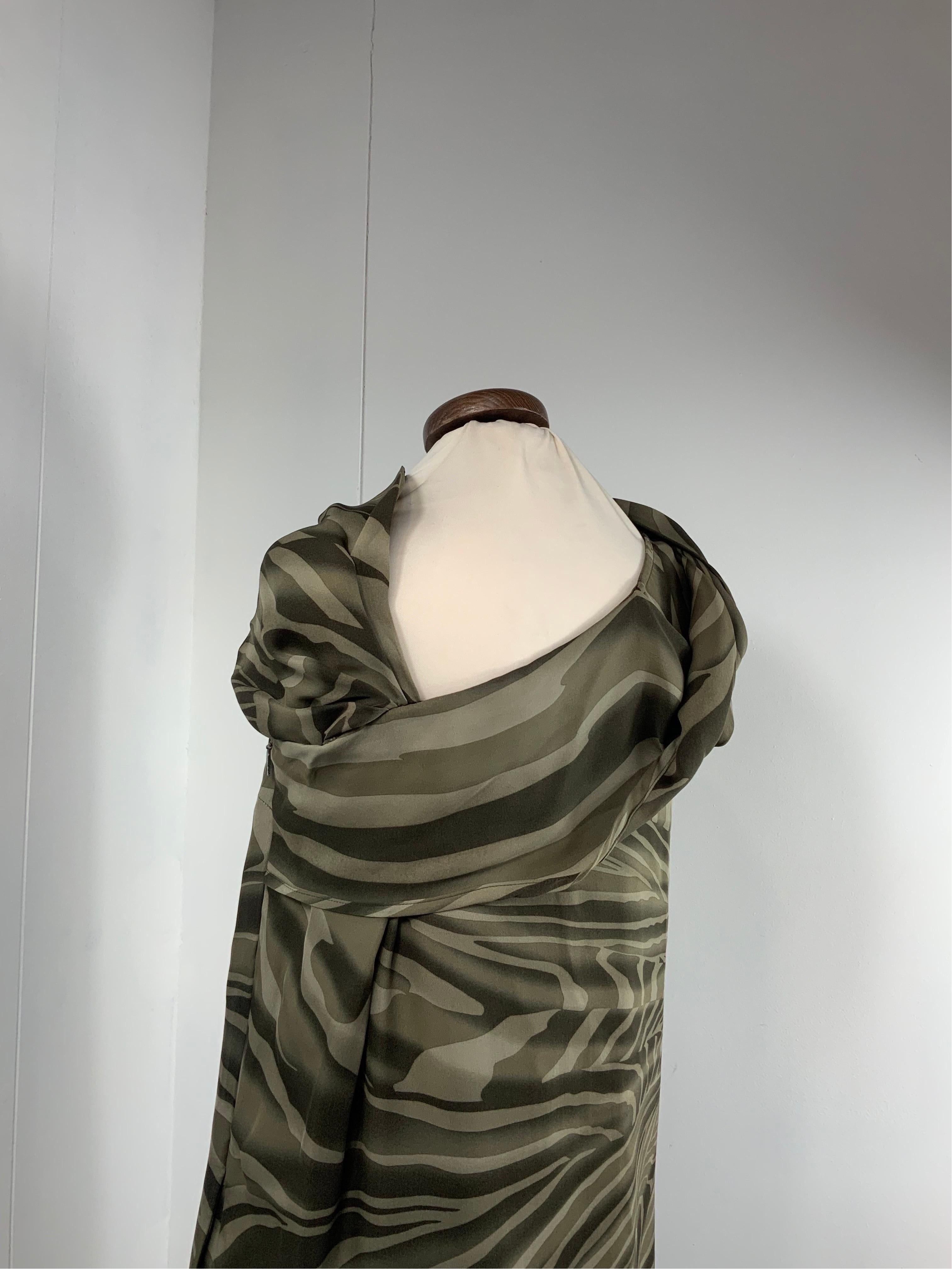 Gucci zebra 2000 Dress by Tom Ford In Excellent Condition For Sale In Carnate, IT