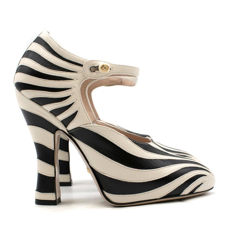 gucci zebra shoes
