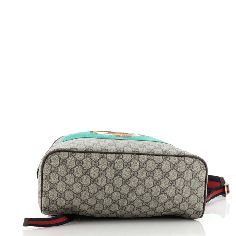 Gucci Zip Around Backpack Printed GG Coated Canvas Medium at  display picture 2