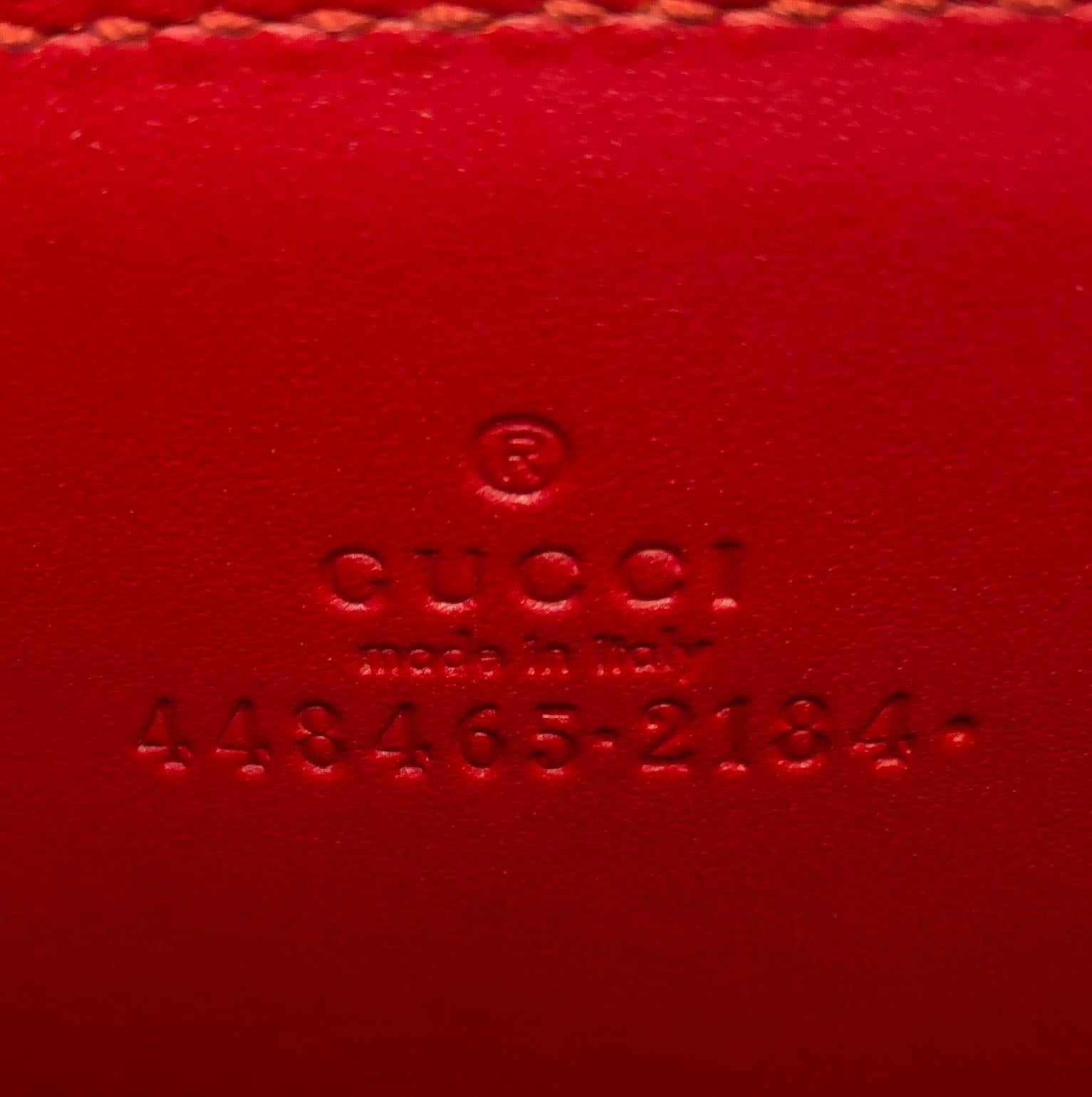 Gucci Zip Around Card Case GucciGhost Leather 1
