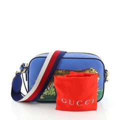 Gucci Zip Camera Bag Animal Print Leather