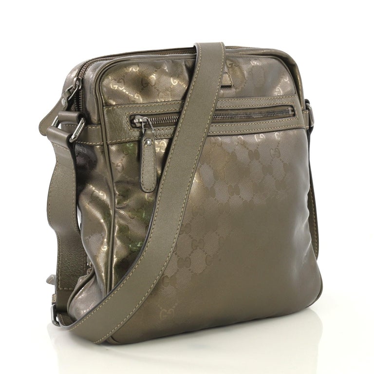 Gucci Zip Crossbody Bag GG Imprime Medium at 1stDibs