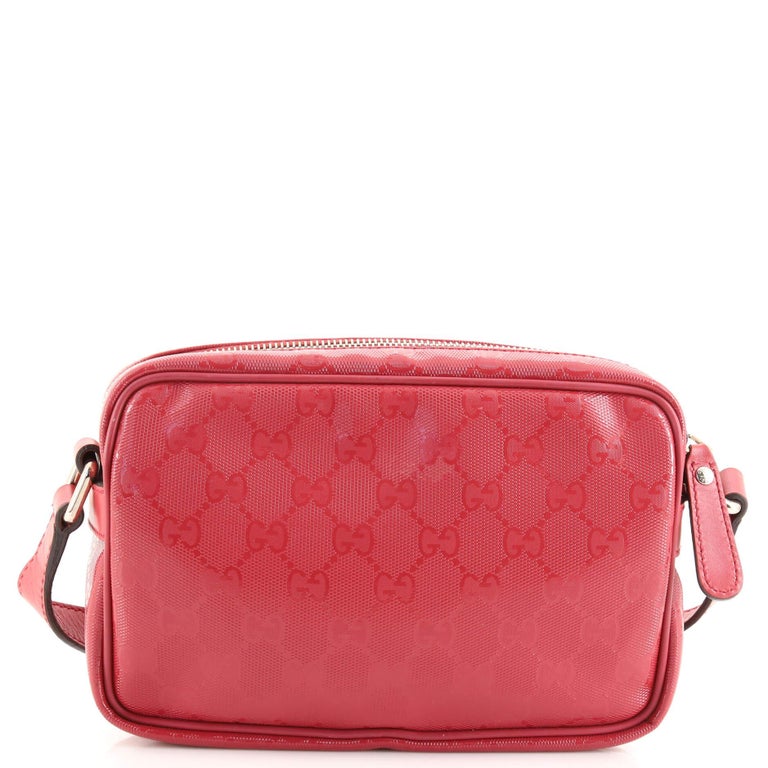Gucci Zip Crossbody Bag GG Imprime Mini For Sale at 1stDibs