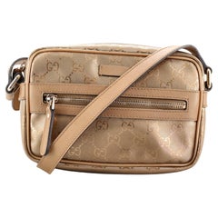 Gucci Zip Crossbody Bag GG Imprime Mini