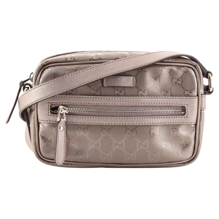 Gucci Zip Crossbody Bag GG Imprime Mini For Sale at 1stDibs
