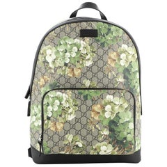Gucci Zip Pocket Backpack Blooms Print GG Coated Canvas Medium