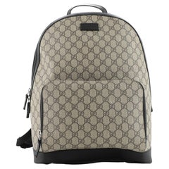 Gucci Zip Pocket Backpack GG Coated Canvas Medium
