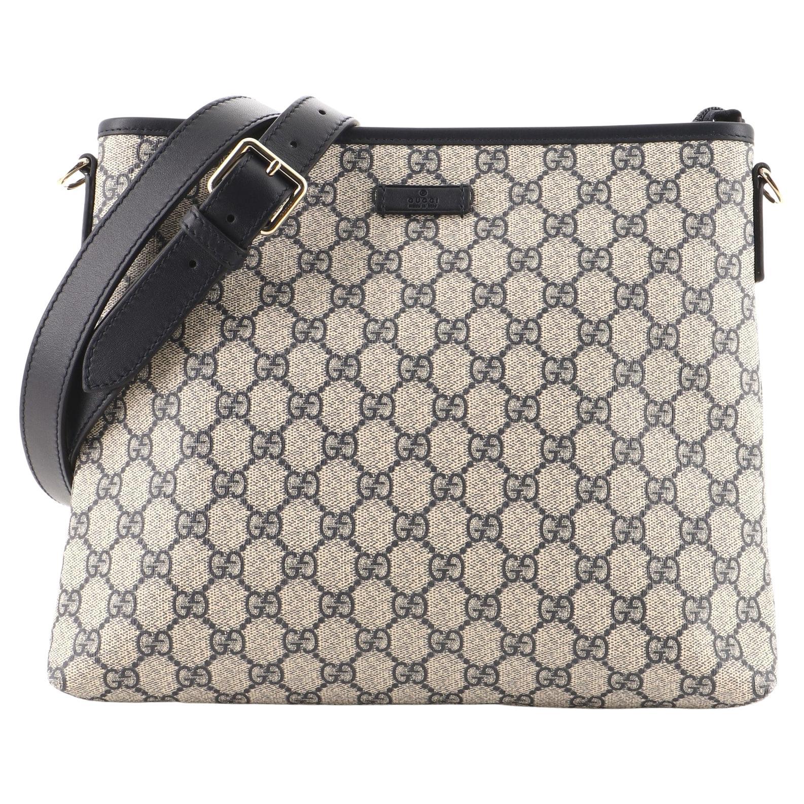 Zip top messenger bag sales