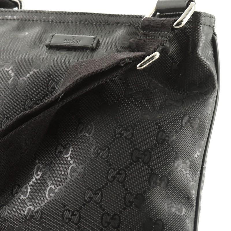 Gucci Zip Top Messenger Bag GG Imprime Small  1