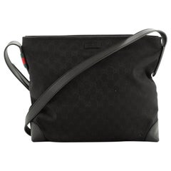 Gucci Zip Top Messenger GG Canvas Large