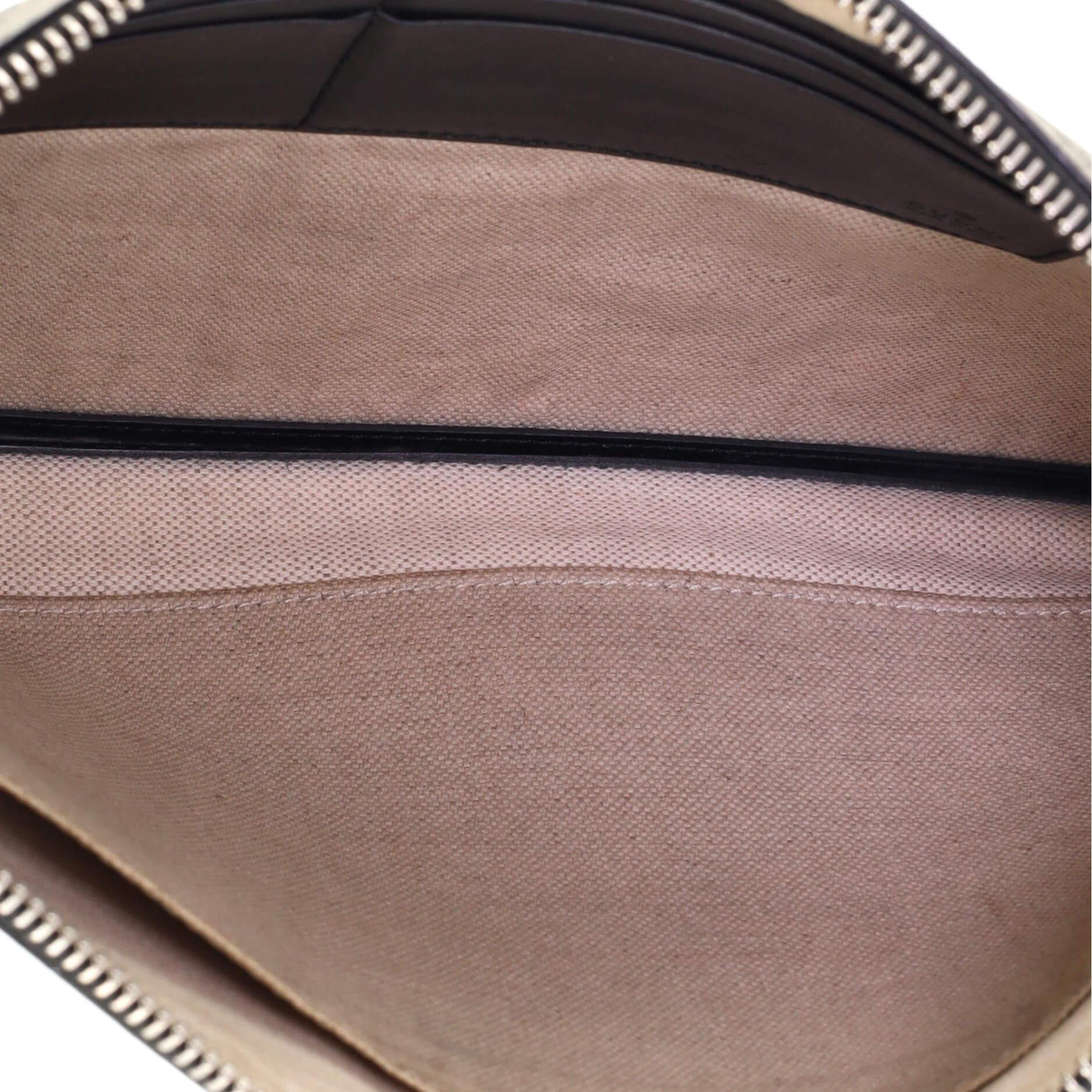 Gucci Zipped Pouch Printed GG Coated Canvas Medium 1