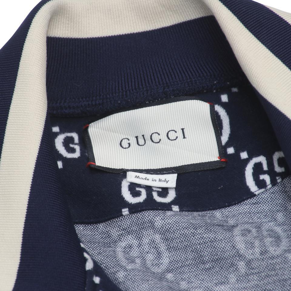 Gucci Zipper Front Medium GG Jacquard Cotton Track Jacket GG-0624N-0001 ...