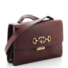Gucci Zumi Flap Shoulder Bag Leather Small